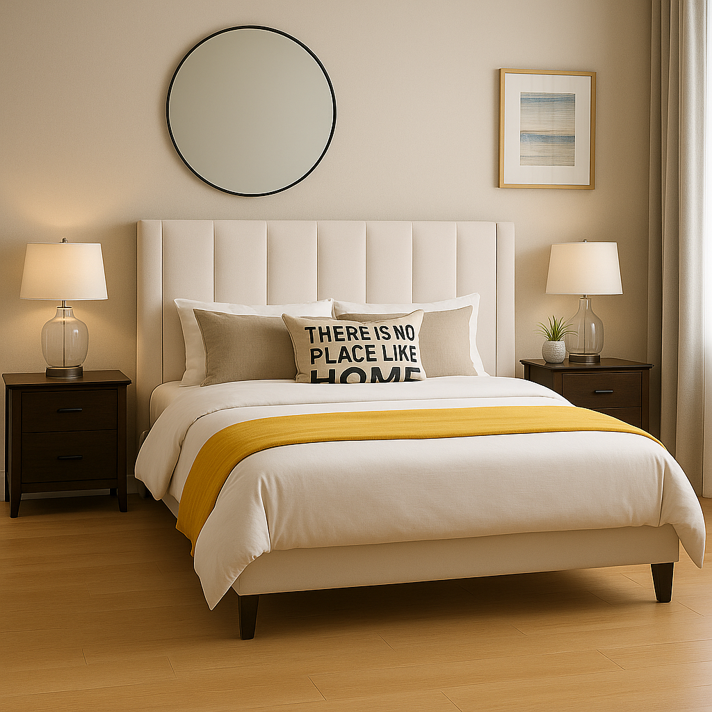 Cama Leather 1.5*2.0 Beige