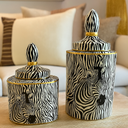 Peça Decorativa Preto e branco