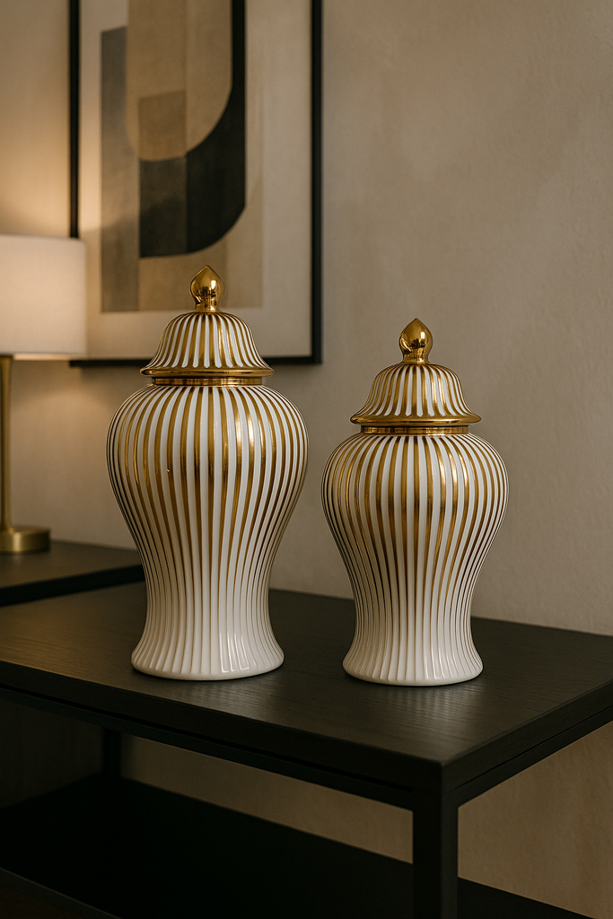 Peça decorativa conjunto 2pcs 