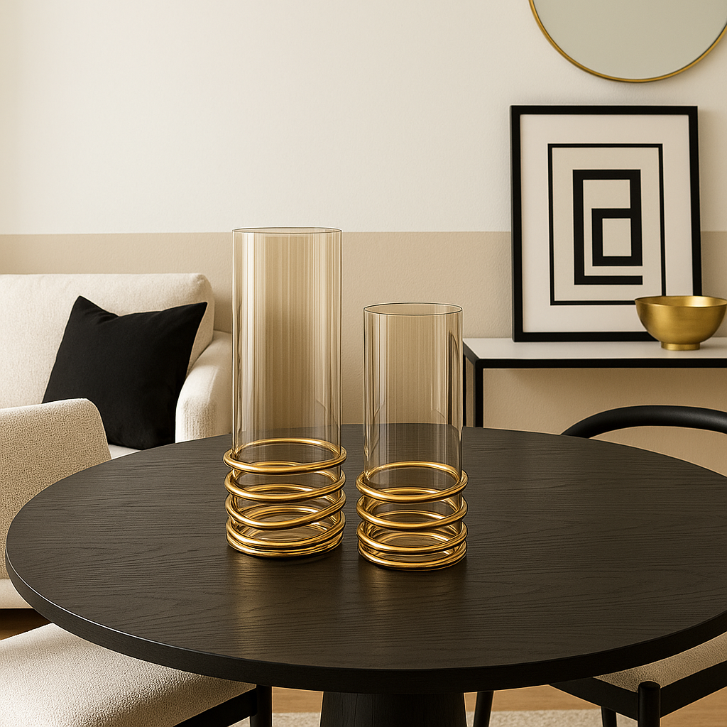 Vaso de decoração- 2 pcs