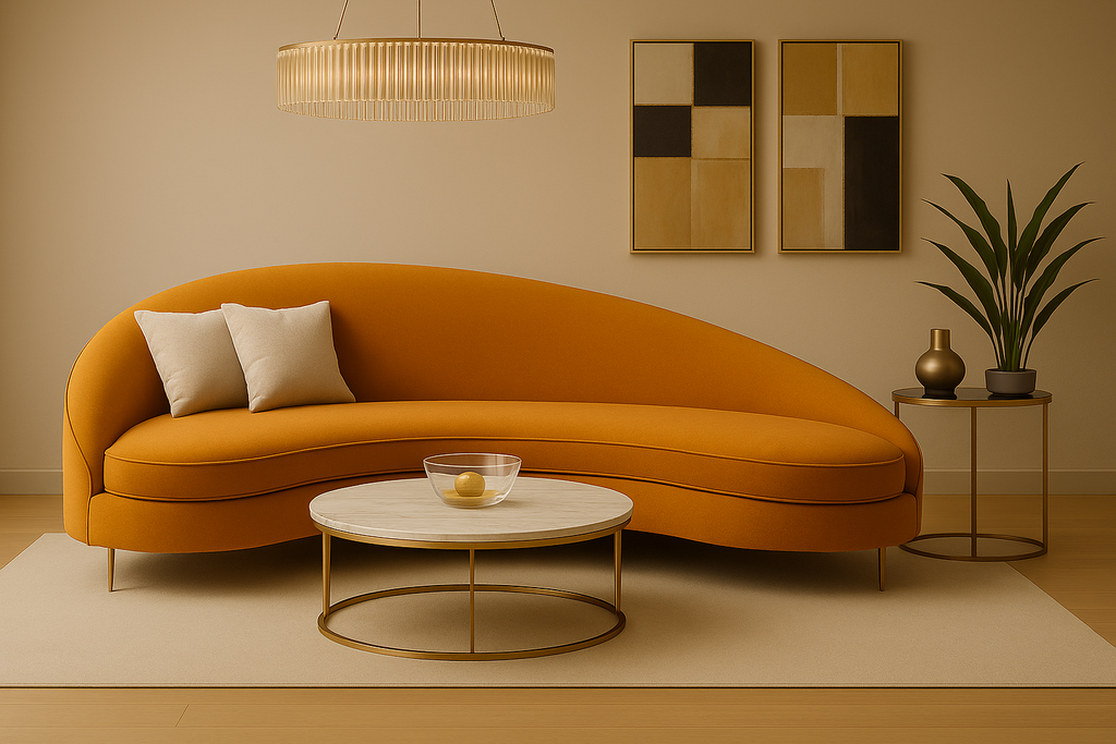 Sofa amarelo