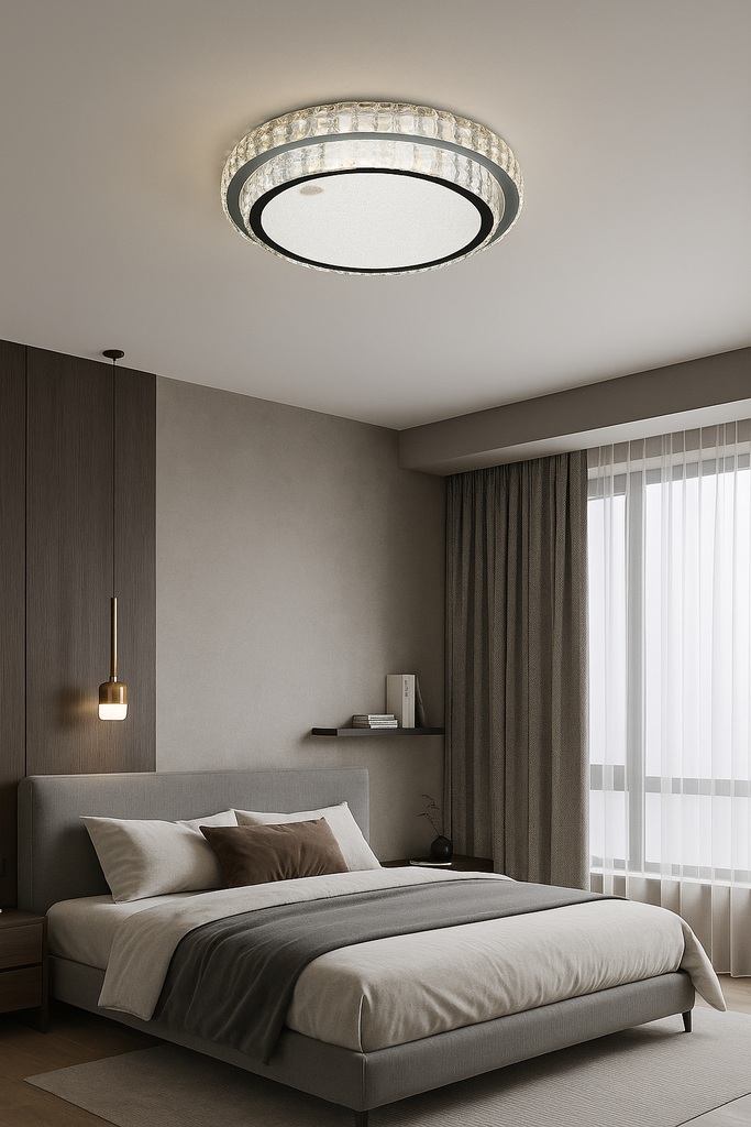 Candeeiro de Quarto Dourado