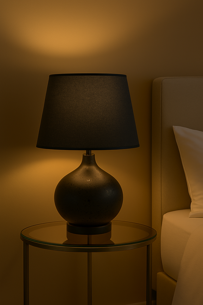 Candieero De Mesa Ceramica Preto 