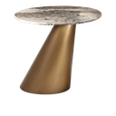 Mesa de Canto 500*500H Dourado