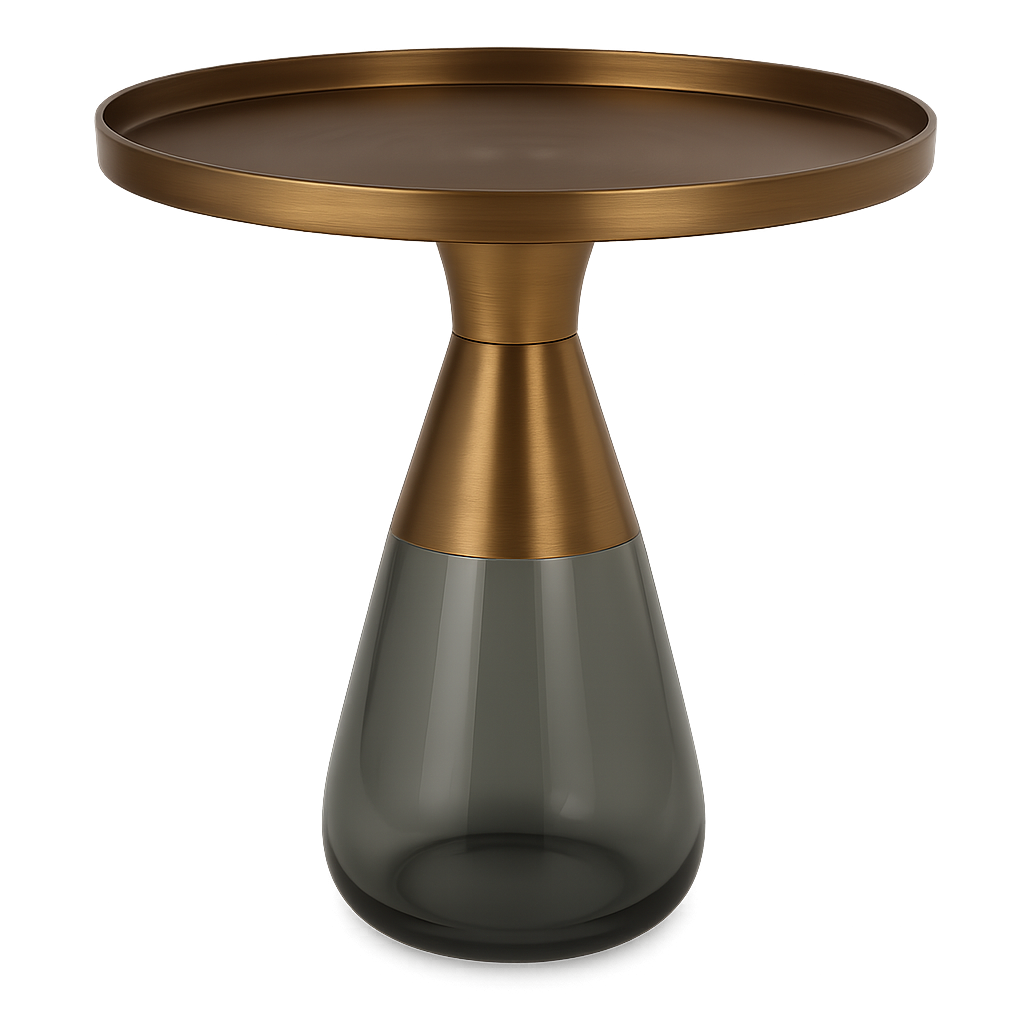 Mesa de Canto 500*520H Cinza