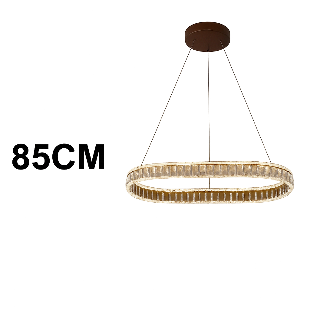 Candeeiro  80 + 50 CM Dourado