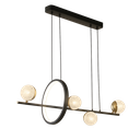 Candeeiro L100 Dourado e Preto 