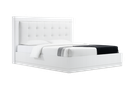 Cama L2130 x L1930 x A1180 Branco glossy