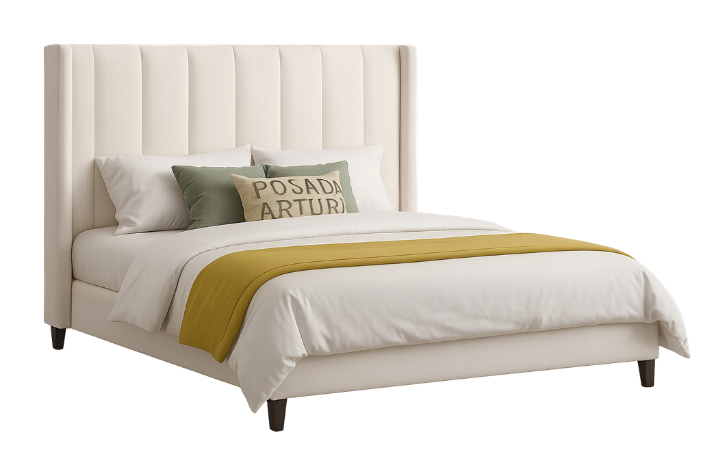 Cama Leather 1.8*2.0 Beige