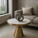 Mesa de Canto  Dourada