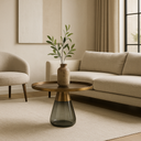 Mesa de Canto 500*520H Cinza