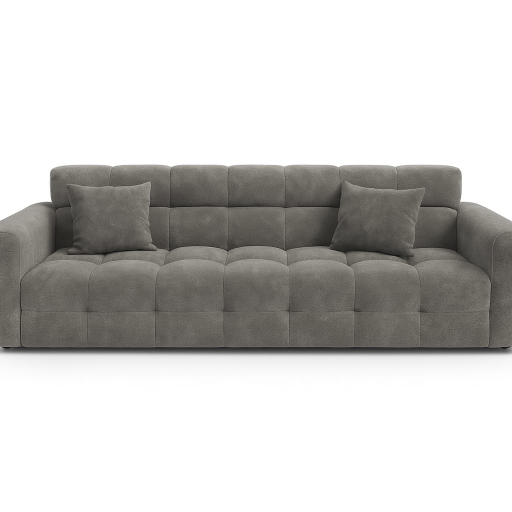 Sofa Cinzento em Tecido 