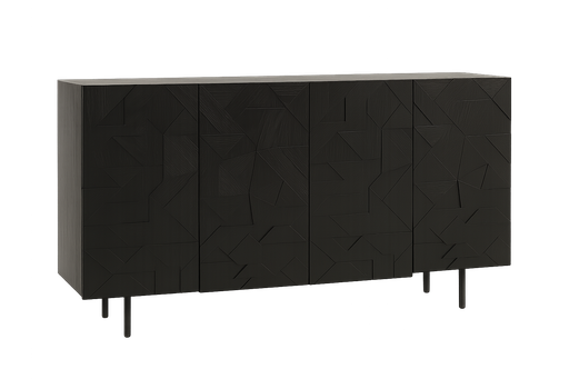 [Cabinet3224] Aparador Preto