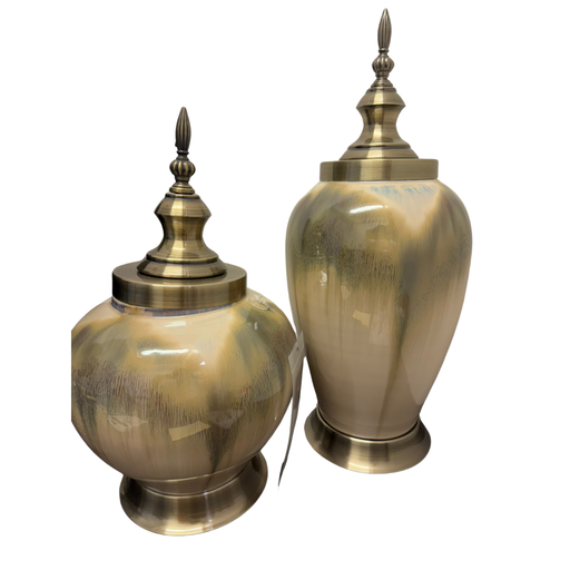 [H142-2] Vasos de decoração - Conjunto 2 pcs