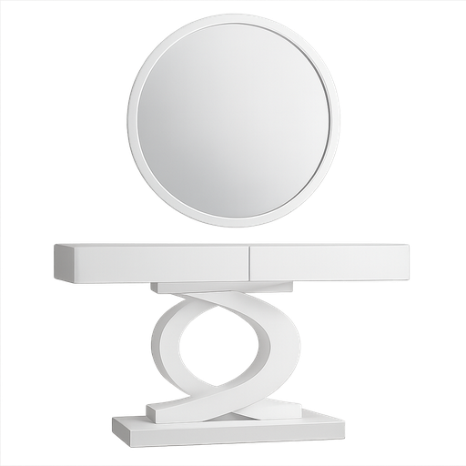 [99888-CNWT] Aparador L1300 x L380 x A800 Branco glossy