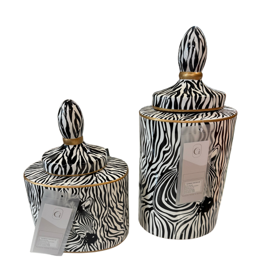 [316] Peça Decorativa Preto e branco