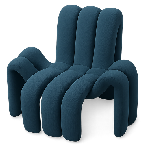 [XD-21] Poltrona Azul 