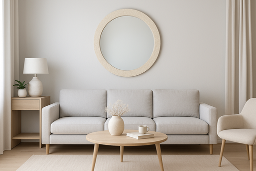 [LD7930] Espelho Redondo