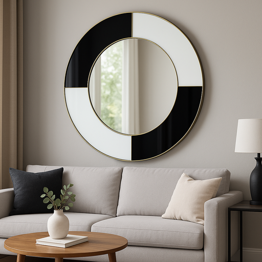 [TB6139-2] Espelho Decorativo Redondo